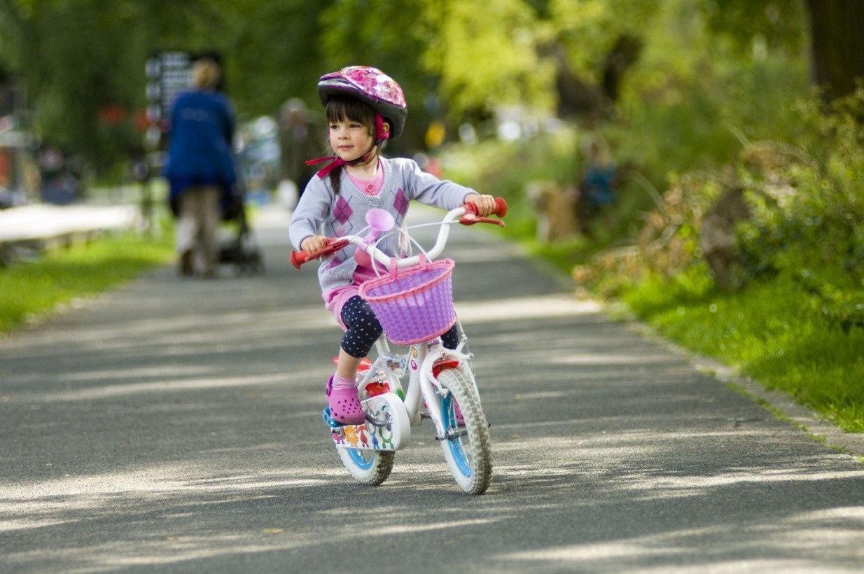 children's first bike with stabilisers