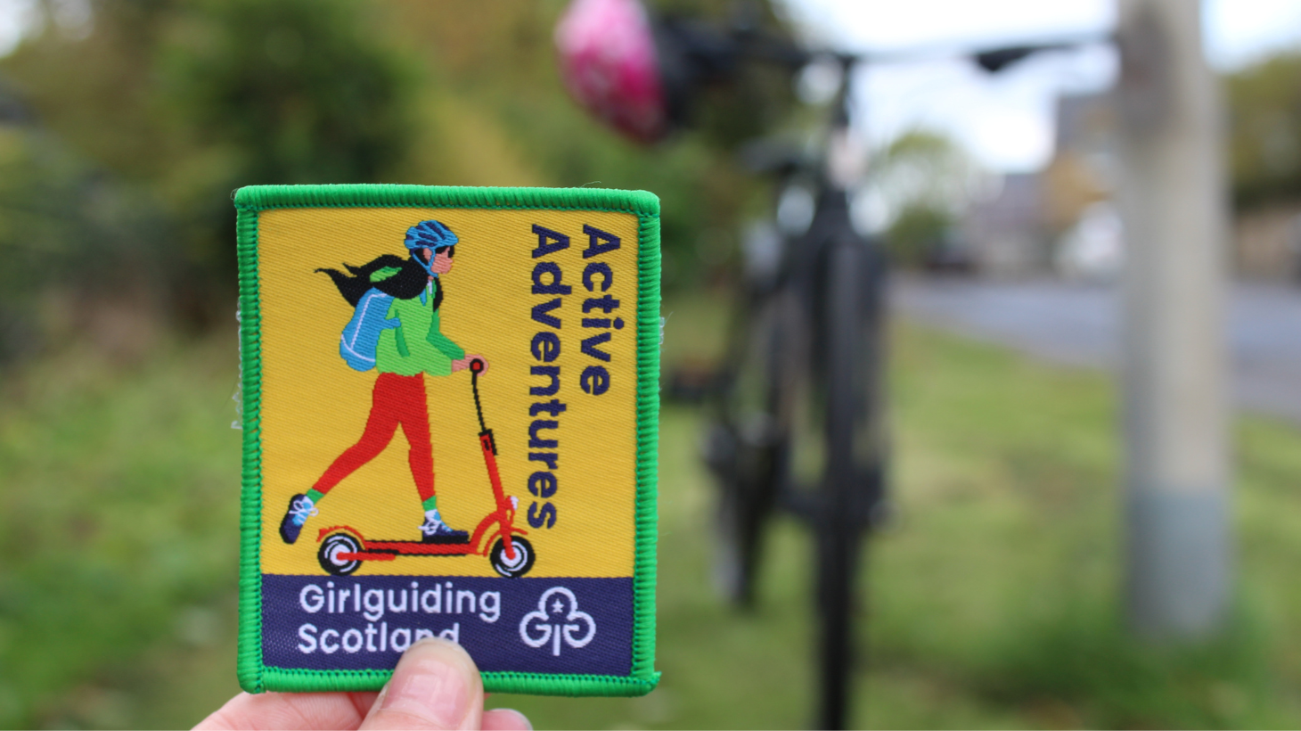 Girlguiding Scotland and Sustrans join forces to create active travel badge