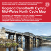 Cover of Mid Wales North Cycle Map