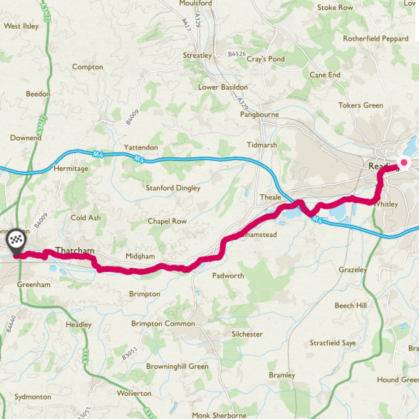 30 mile cycle clearance route near me