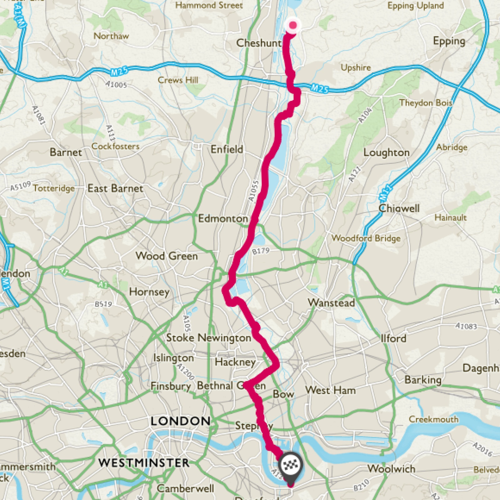 London Docklands and Lea Valley Sustrans