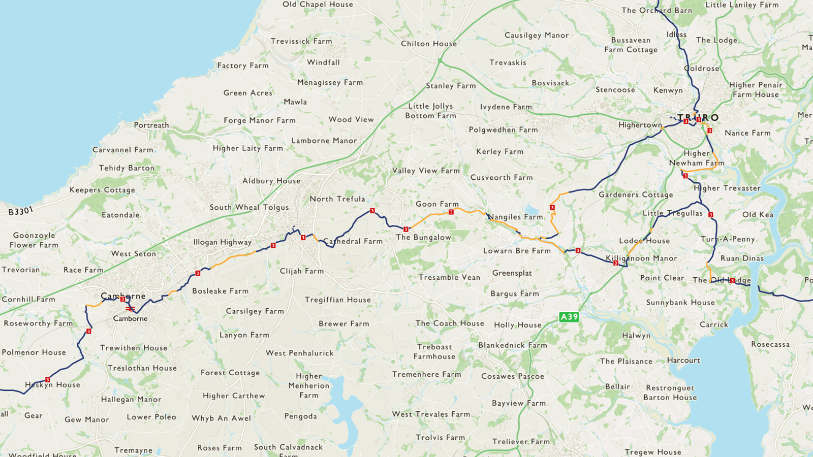 coast to coast route cycle