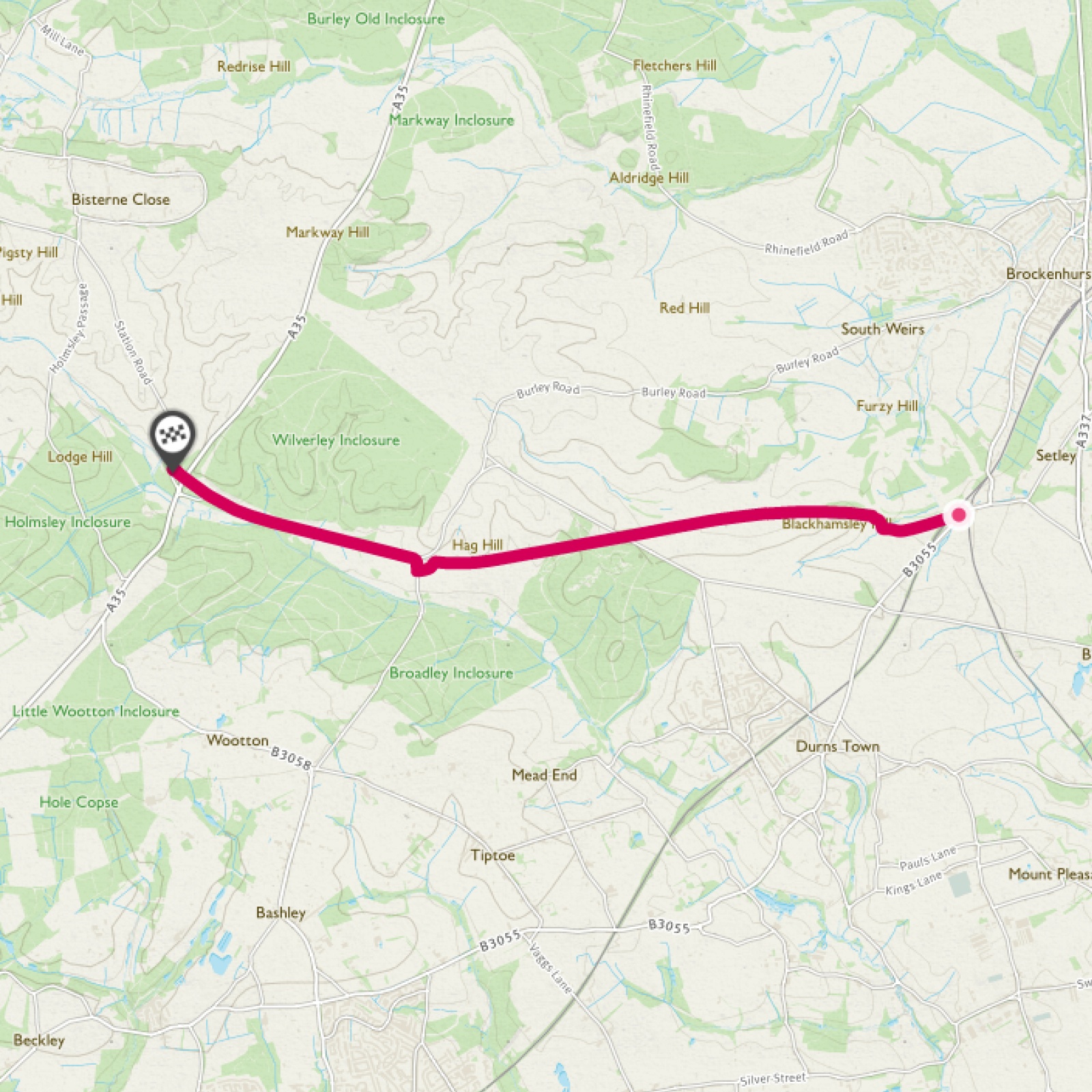 New forest hot sale road cycle routes