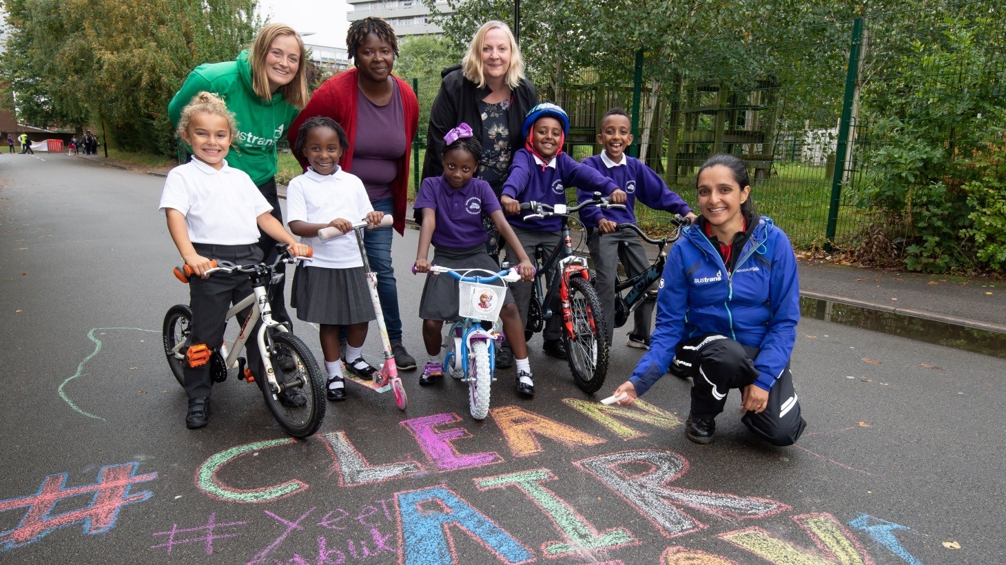 Coventry schools go car free to celebrate Bike to School Week