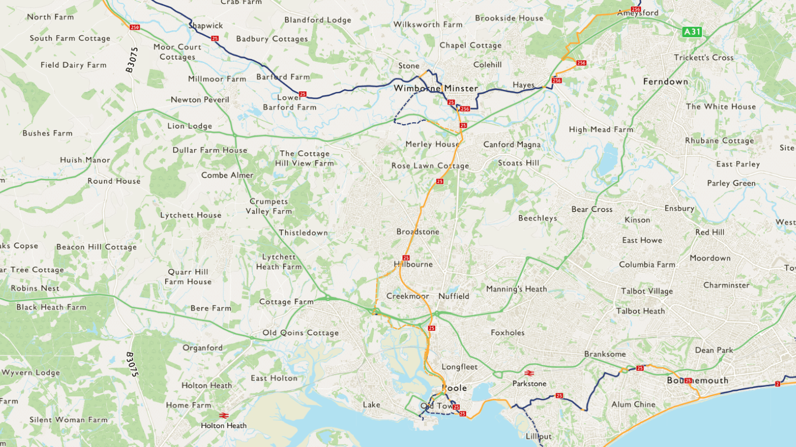 25 mile cycle route near me