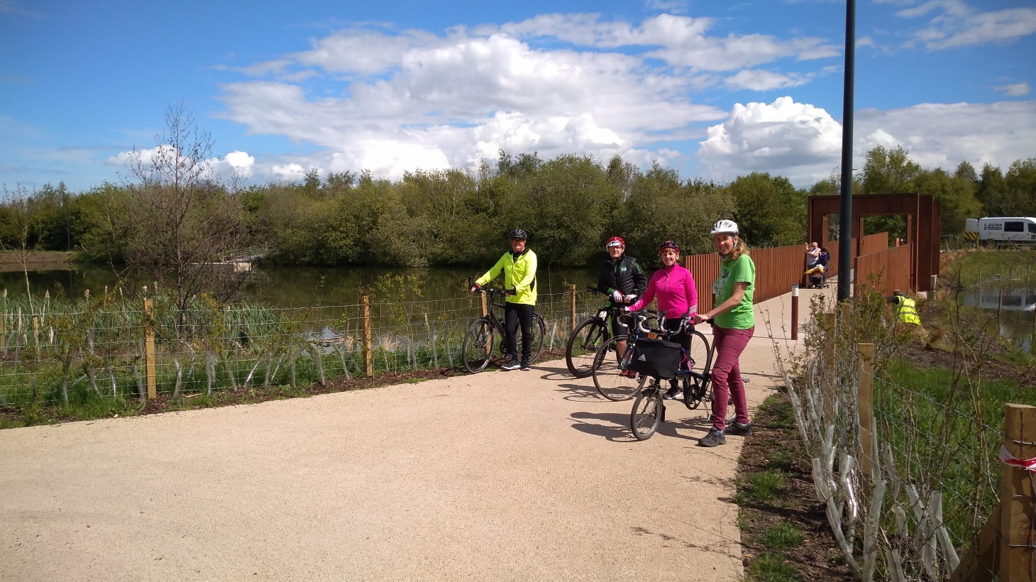 Forth Meadow Community Greenway Volunteer Cycle and Walk Leaders