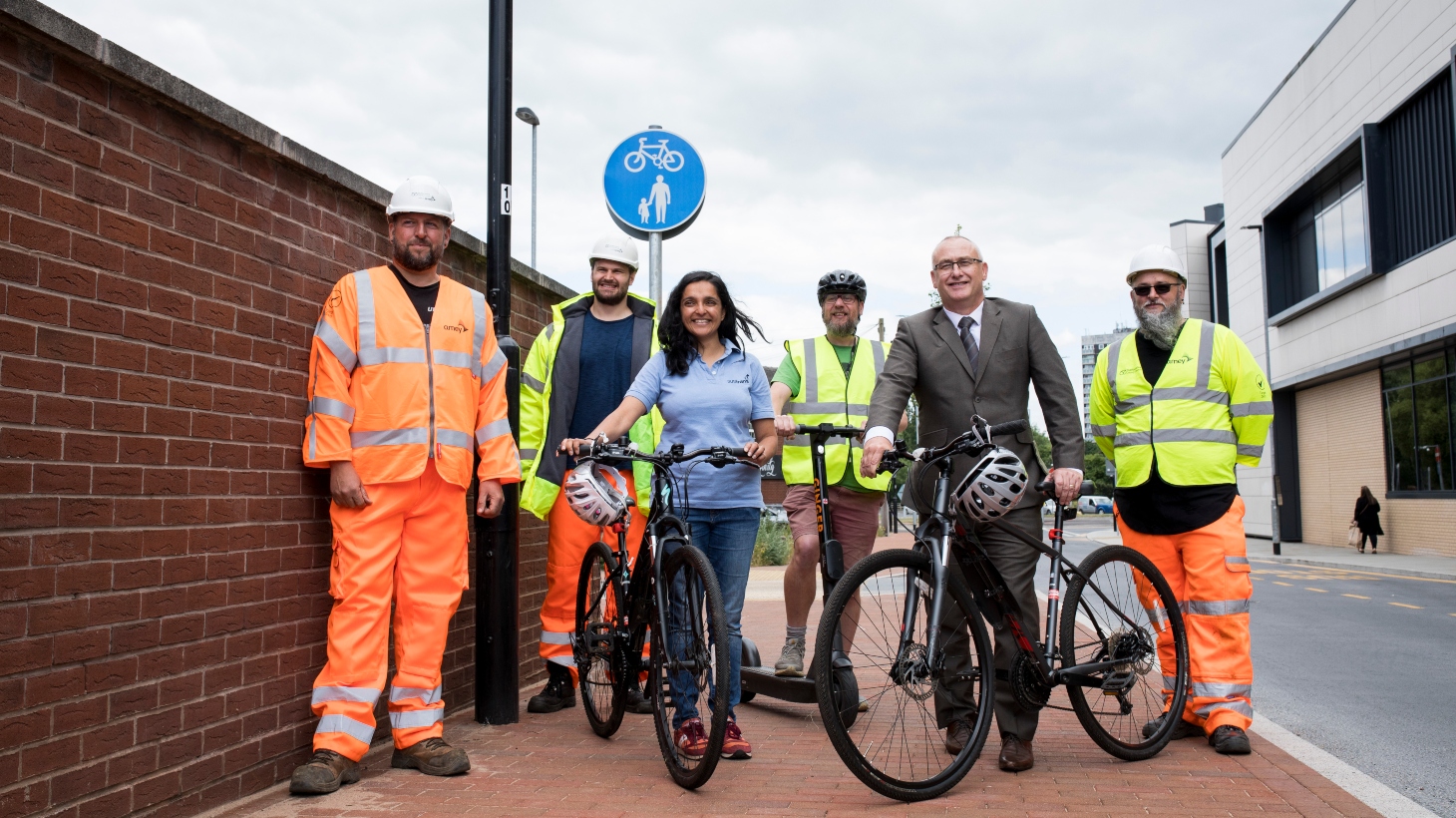 South Walls scheme boosts walking and cycling in Stafford - Sustrans.org.uk