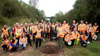 Cllr Seccombe And Clare Maltby At The Front With All The Assembled Guests_Mark Radford Photography